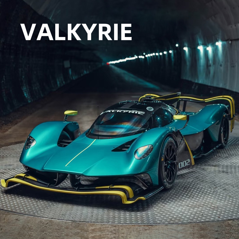 Model Kit Valkyrie - 1:24 valkyrie aranha supercar liga modelo