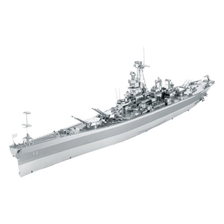 Model Kit Uss Missouri - Kit de Modelo Metálico 3D da