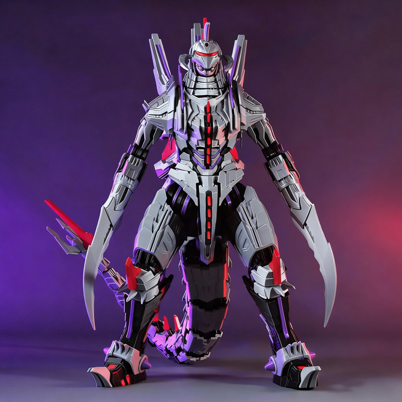Model Kit Kiryu - Figura de Ação Genérica Mech Gigan