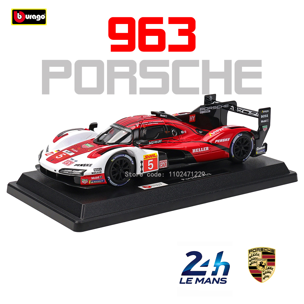 Model Kit Porsche 911 - Bburago 1:24 porsche 963 24 liga