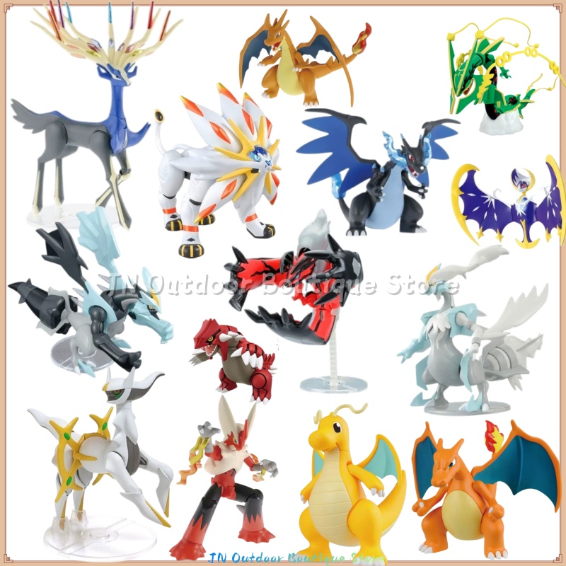 Model Kit Xerneas - Kit de Montagem Bandai Pokemon Plamo: