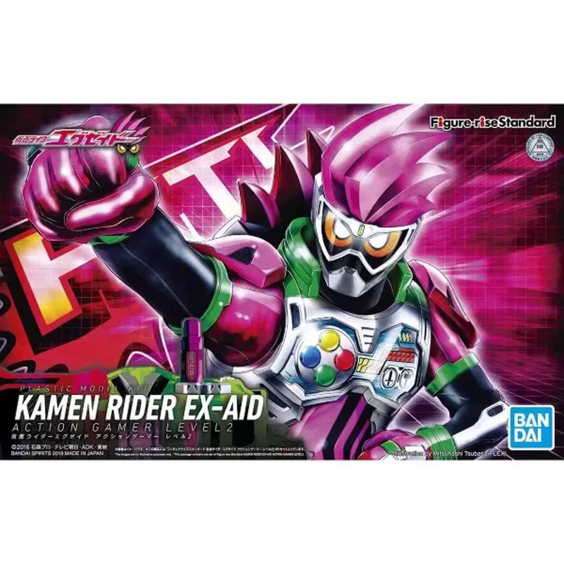 Model Kit Levels - Bandai figura genuína figura-ascensão padrão kamen