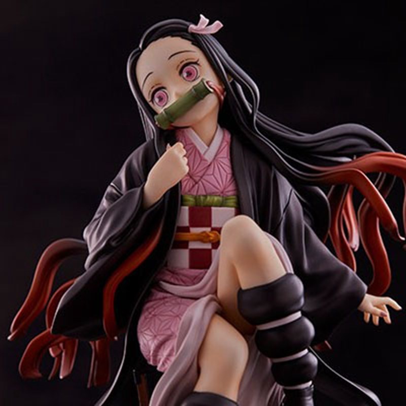 Model Kit Nezuko - 15cm demon slayer kamado nezuko sentado