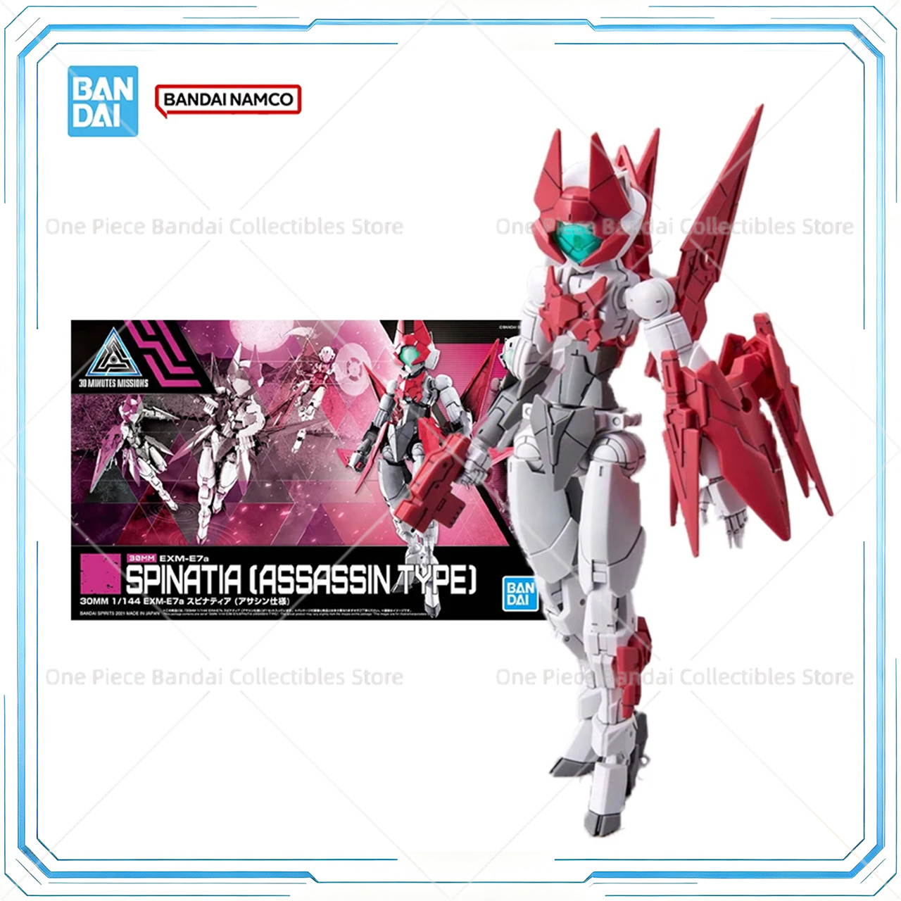 Model Kit Bandai 30 - Figura Original Bandai, Kit de Modelagem