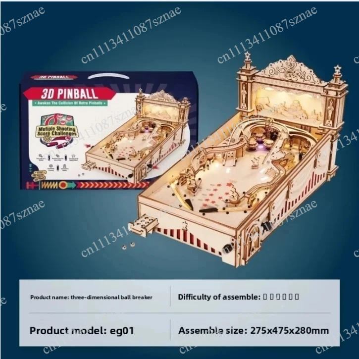 Model Kit Levels - Kit de Montagem de Pinball Mecânico