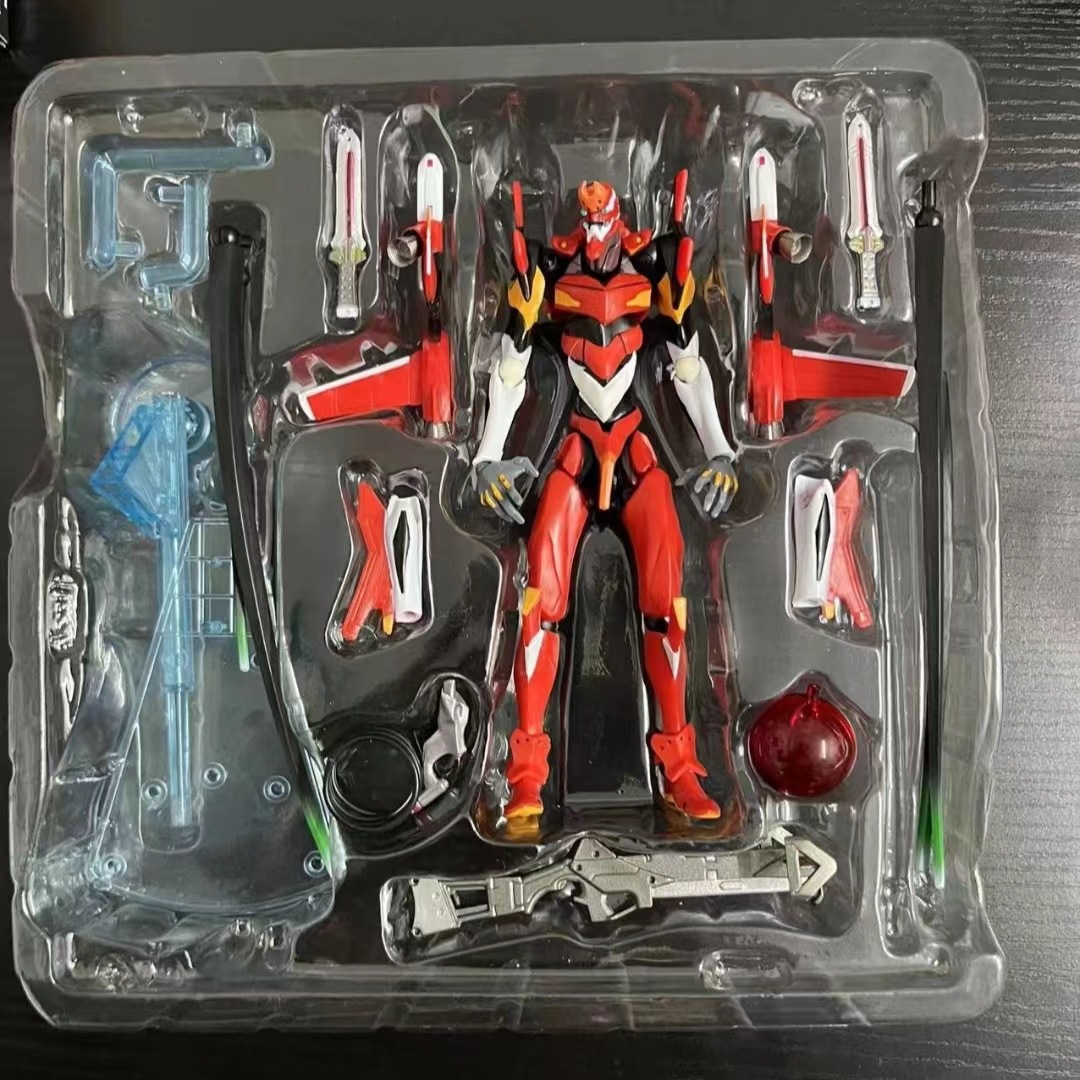 Model Kit Eva 02 - Bandai caixa 23cm novo 2025 anime