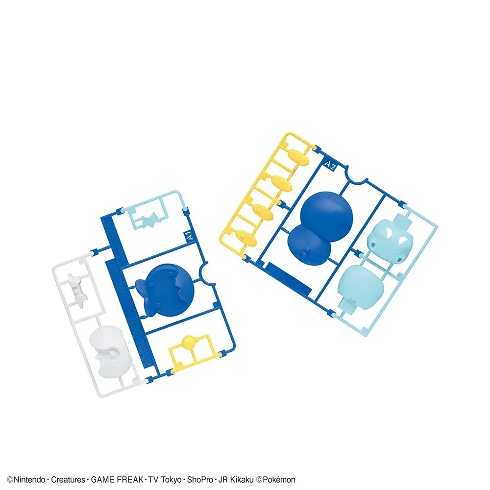 Model Kit Quick Piplup - Bandai original pokemon figuras modelo kit