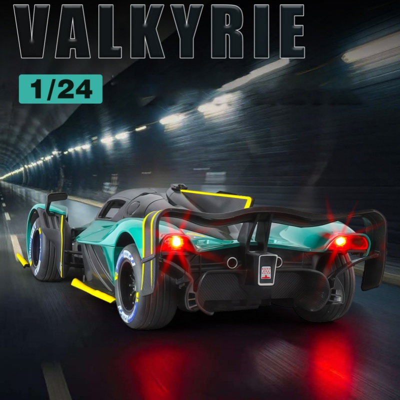 1:24 valkyrie aranha supercar  - Model Kit Valkyrie avaliação e preço