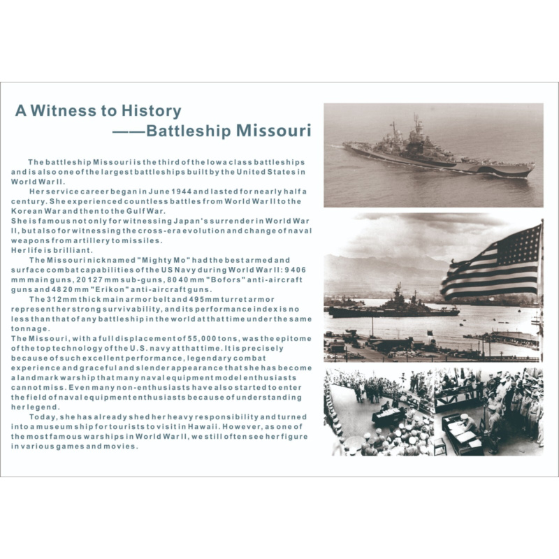 Kit padrão Missouri USS 1/700  - Model Kit Uss Missouri avaliação e preço