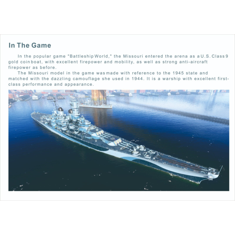 Kit padrão Missouri USS 1/700  - Model Kit Uss Missouri avaliação e preço