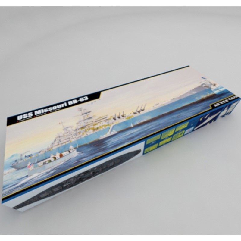 Trompetista 03705 Escala 1/200 - Model Kit Uss Missouri avaliação e preço