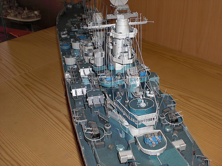 Kit Marinha Battleship Papel M - Model Kit Uss Missouri avaliação e preço