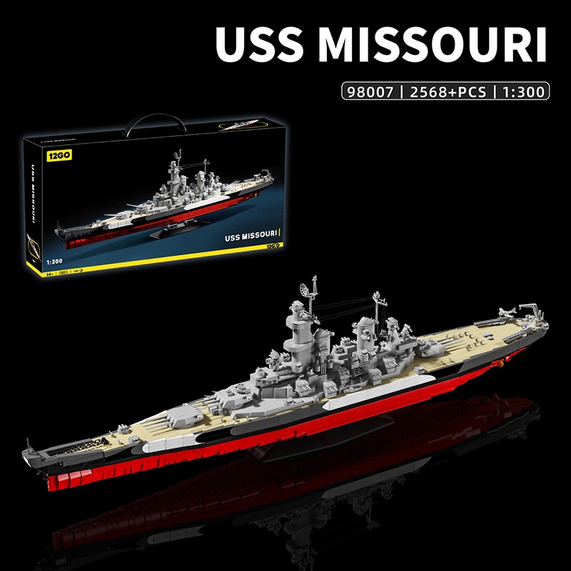 Militar 1:300 USS Missouri Con - Model Kit Uss Missouri avaliação e preço