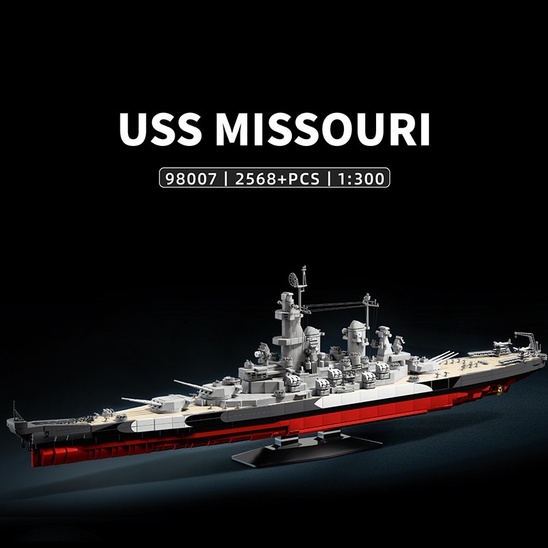 Militar 1:300 USS Missouri Con - Model Kit Uss Missouri avaliação e preço