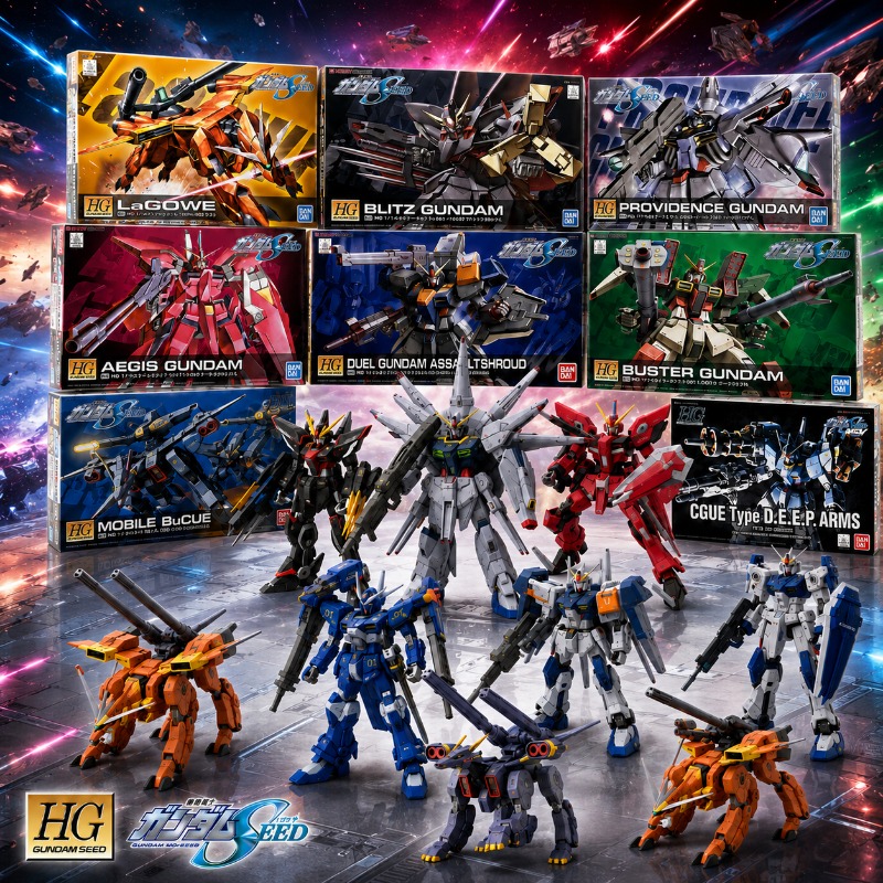 Bandai HG SEED 1/144 Blitz Aeg - Model Kit Pg avaliação e preço