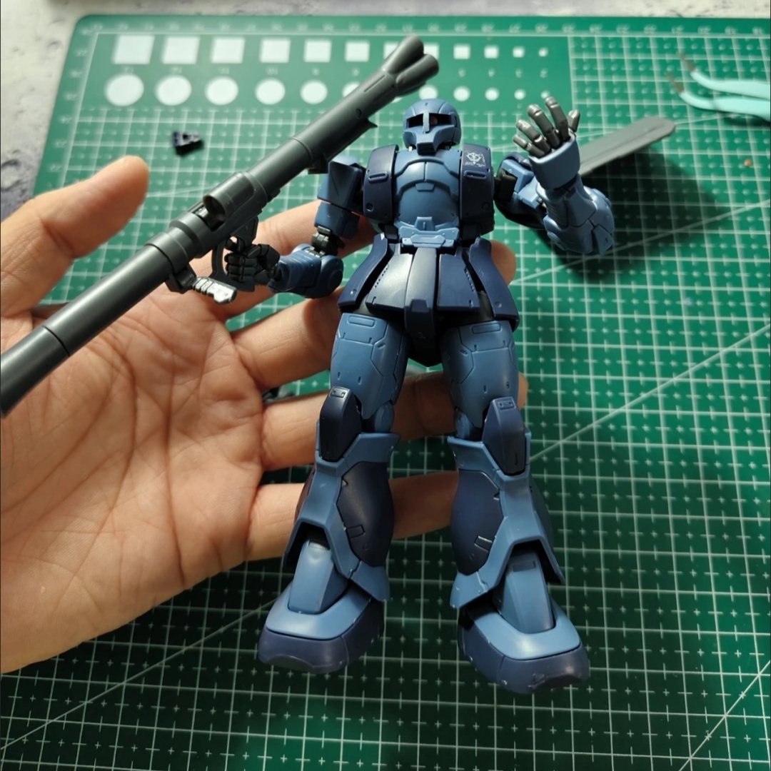 GTO MS-05 HG 1/144 Zaku Black  - Model Kit Pg avaliação e preço