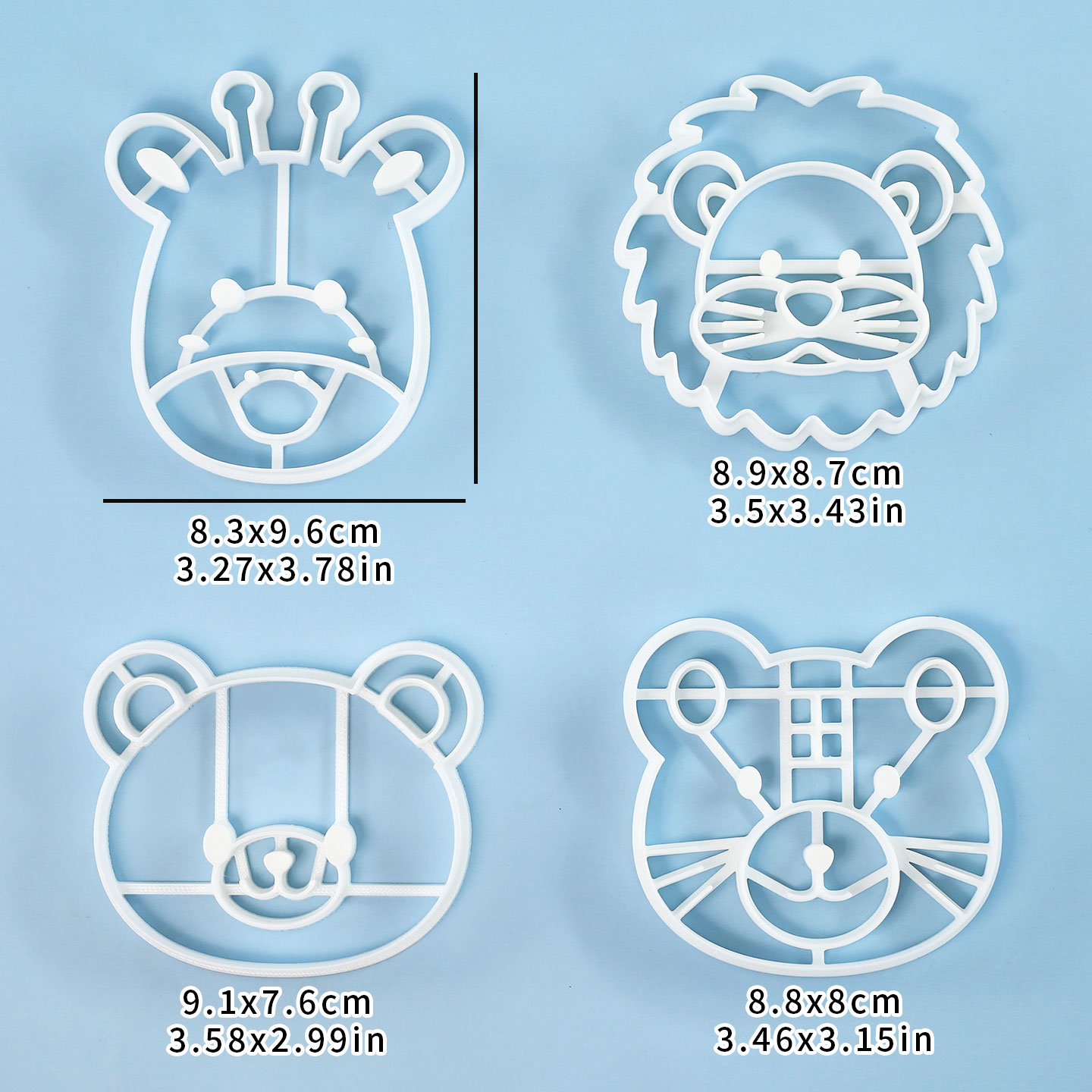 Conjunto de 4 Cortadores de Bi - Model Kit For Beginners avaliação e preço