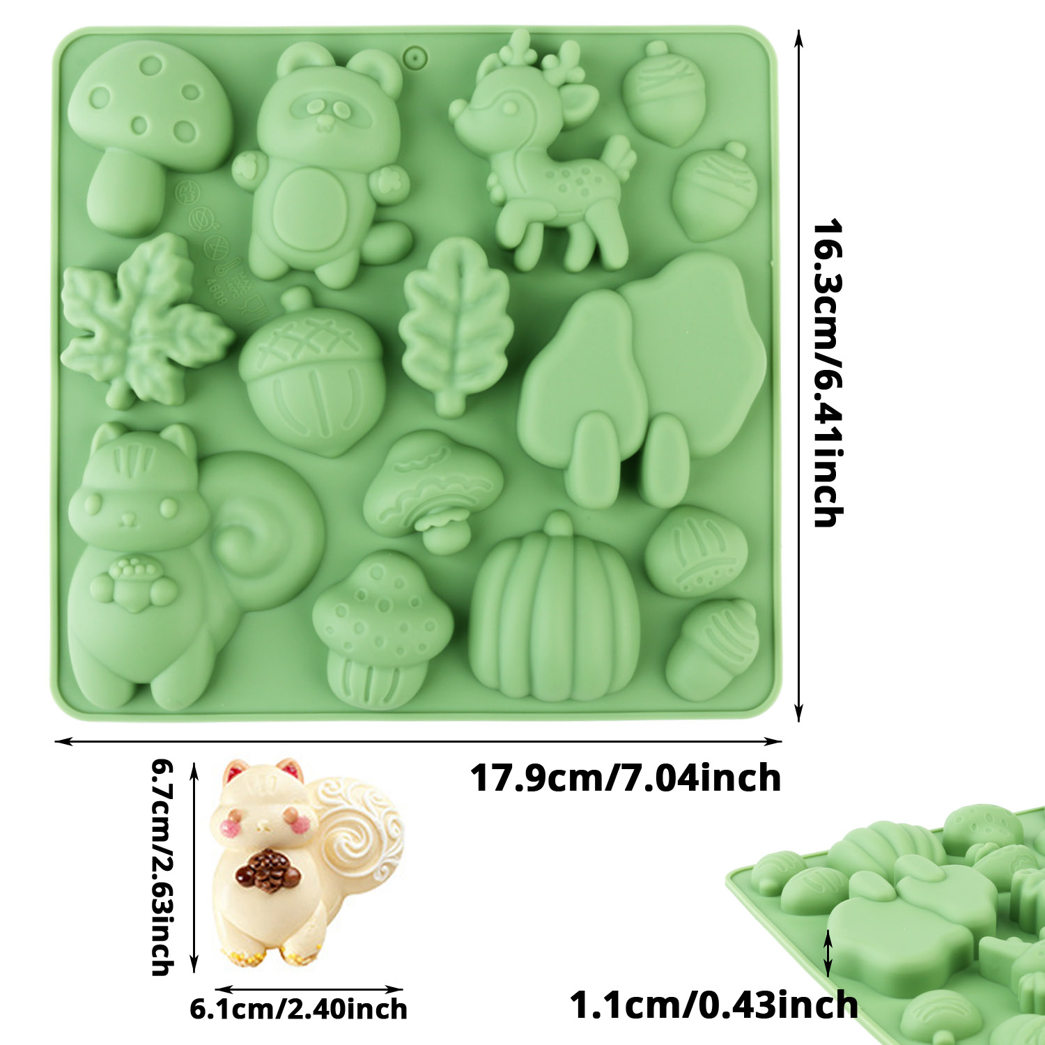 Forma de Silicone para Bolo em - Model Kit For Beginners avaliação e preço