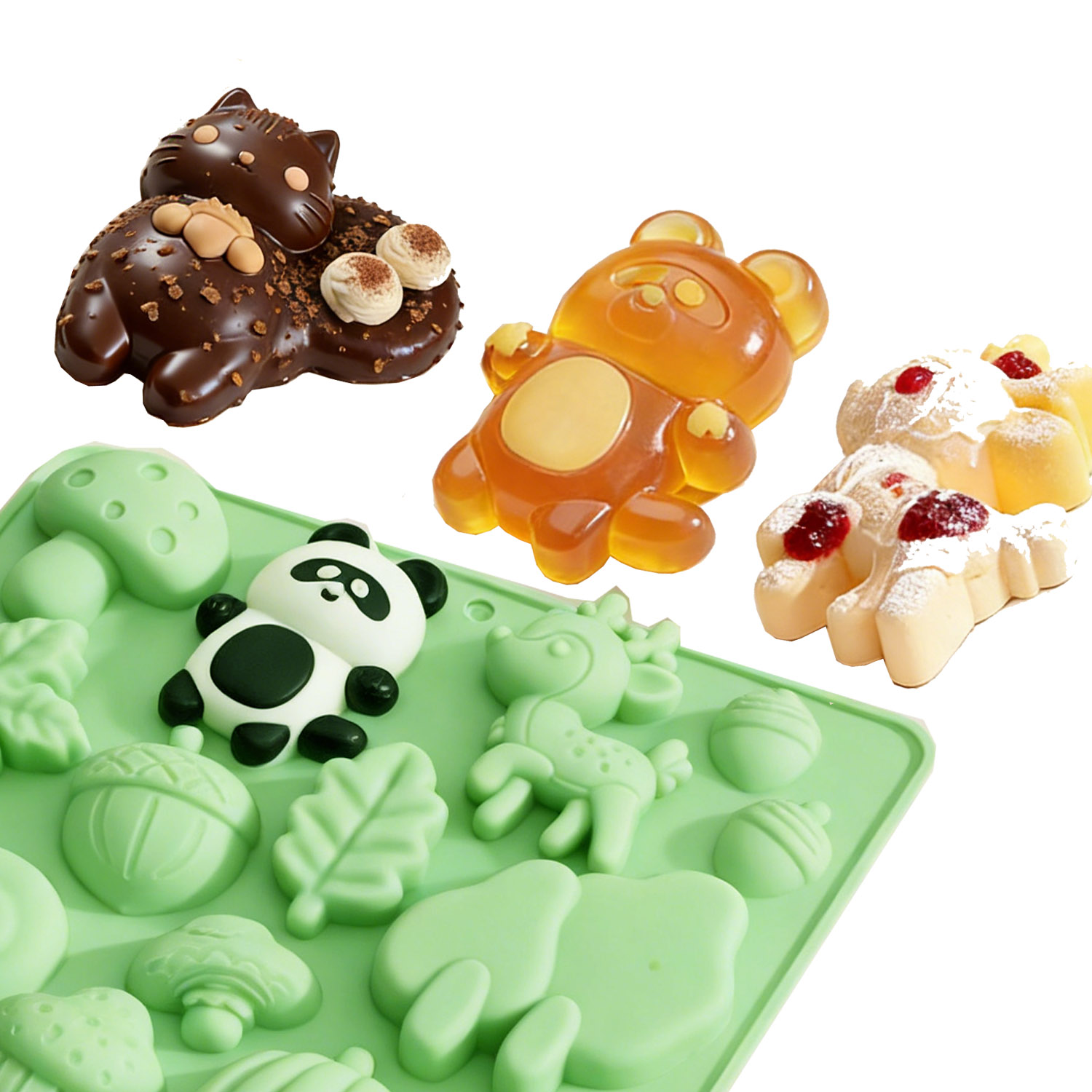 Forma de Silicone para Bolo em - Model Kit For Beginners avaliação e preço