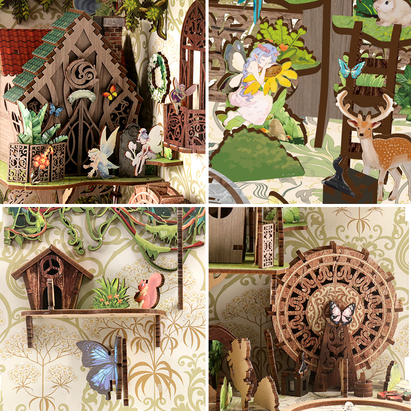 Kit DIY de Casa em Miniatura p - Model Kit Levels avaliação e preço