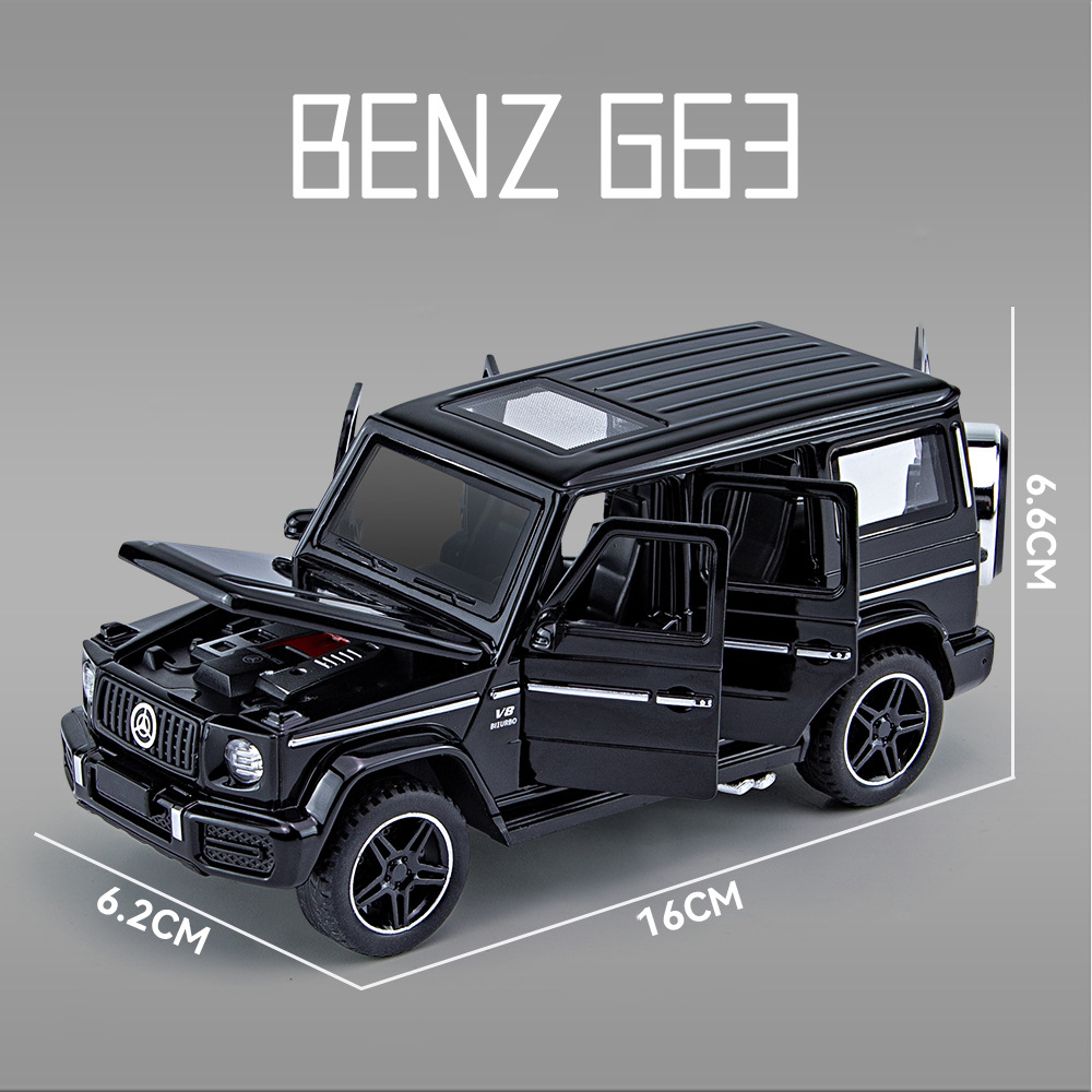 1:32 Benz G63 SUV Liga Modelo  - Model Kit Porsche 911 avaliação e preço