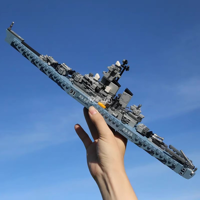 Kit de Blocos de Construção US - Model Kit Uss Missouri avaliação e preço