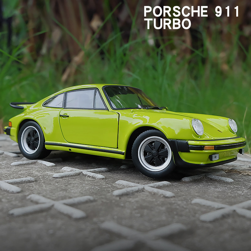 Welly 1:24 porsche 911 turbo 3 - Model Kit Porsche 911 avaliação e preço