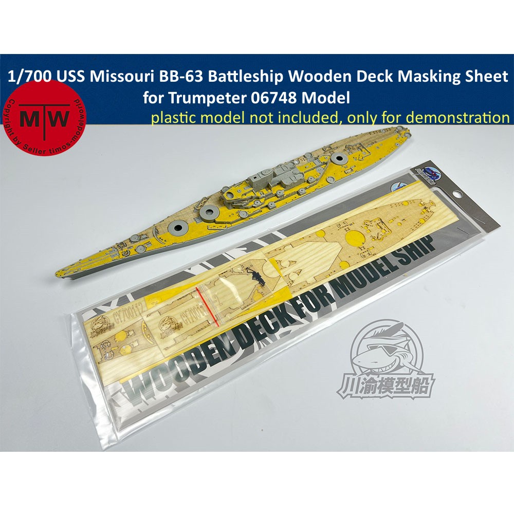 Folha de mascaramento de madei - Model Kit Uss Missouri avaliação e preço