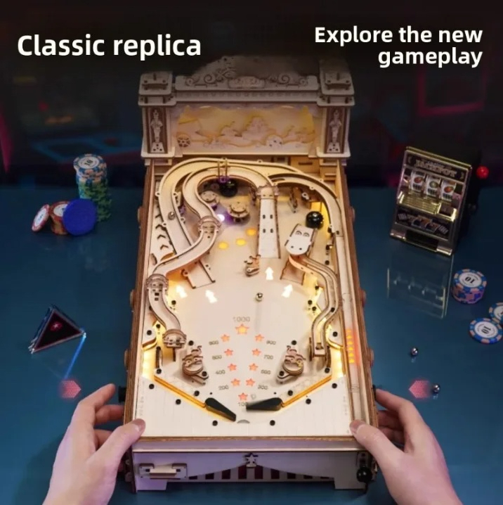 Kit de Montagem de Pinball Mec - Model Kit Levels avaliação e preço