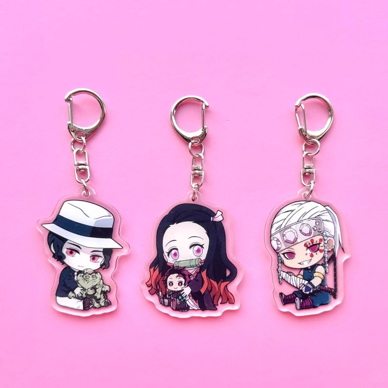 Chaveiro de Acrílico Fofo de A - Model Kit Nezuko avaliação e preço