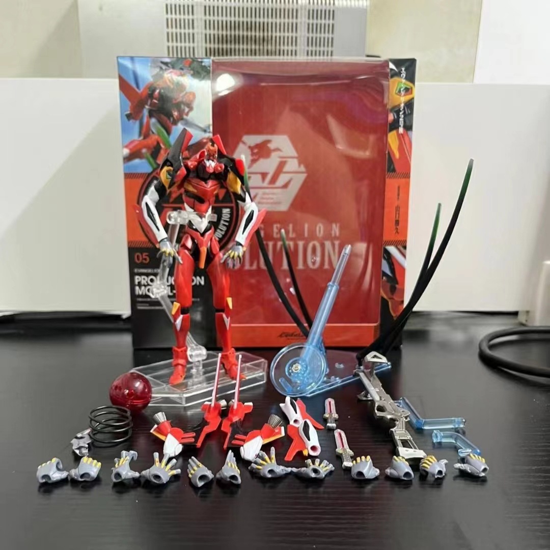 Bandai caixa 23cm novo 2025 an - Model Kit Eva 02 avaliação e preço
