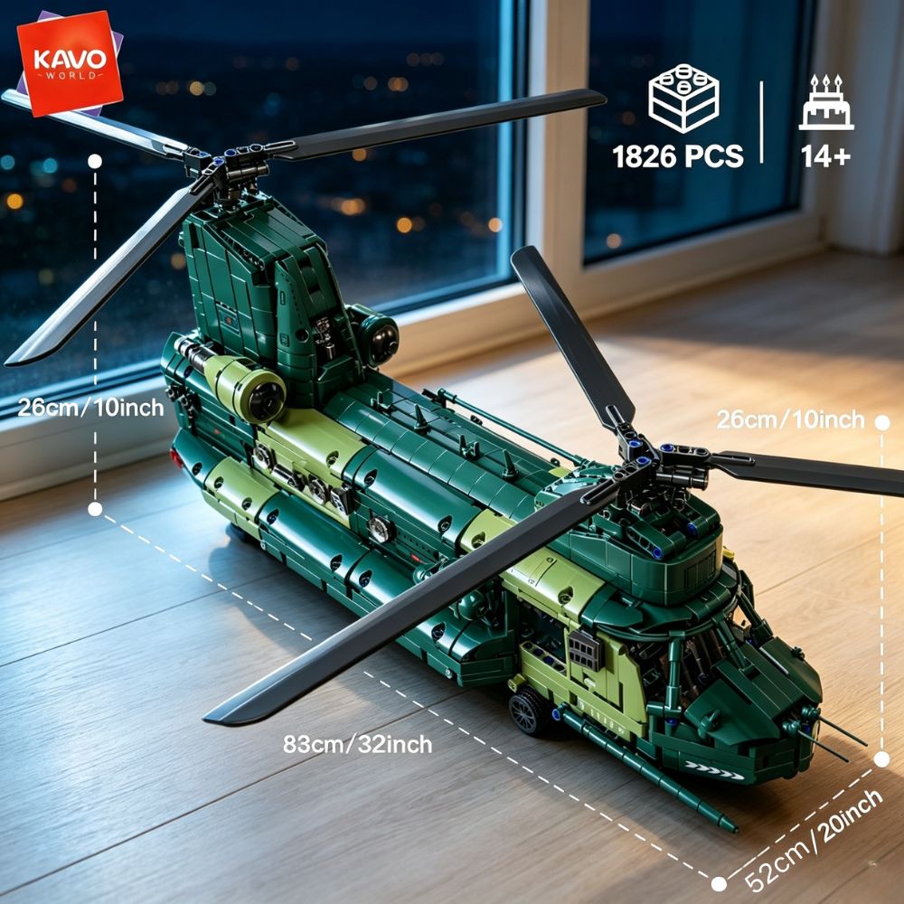 KAVOWORLD 1826 peças, Conjunto - Model Kit Levels avaliação e preço